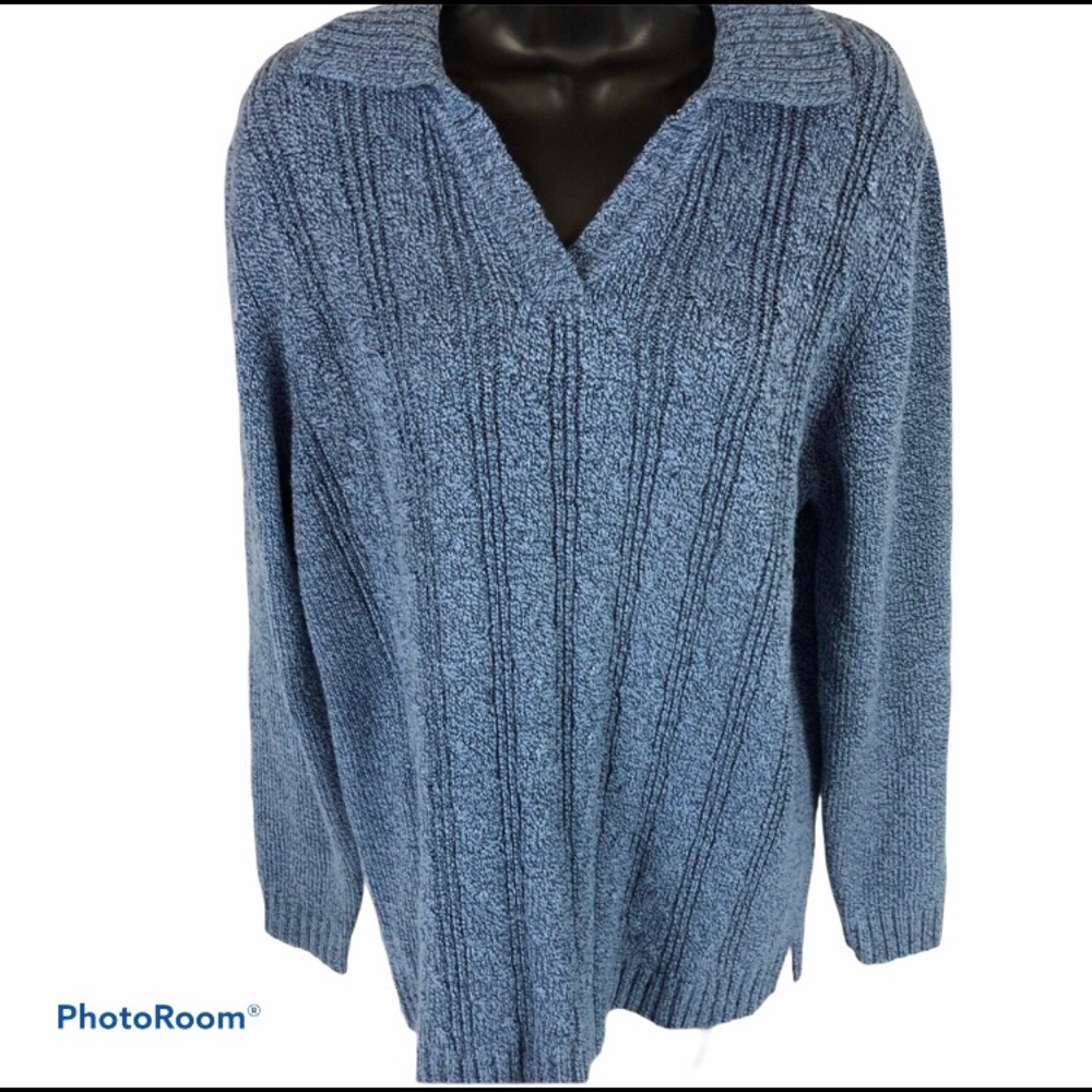 White Stag Ladies V- Neck Sweater